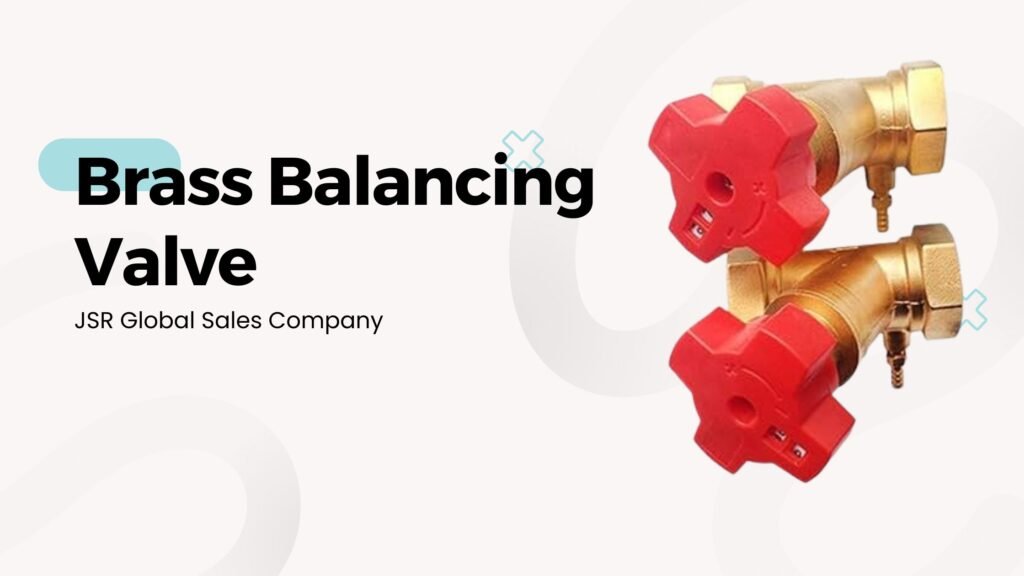 Industrial Brass Balancing Valve, Brass Balancing Valve