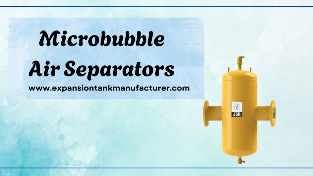 JSR microbubble air separator manufacturer in Delhi